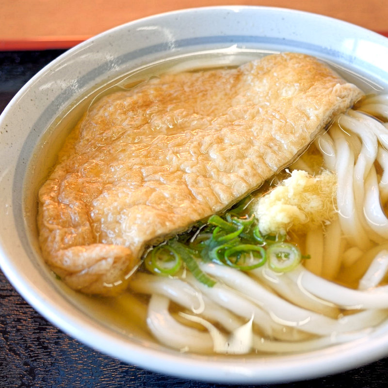 かけそのまま+お揚げ(香川屋本店 綾川店 （かがわやほんてん）)