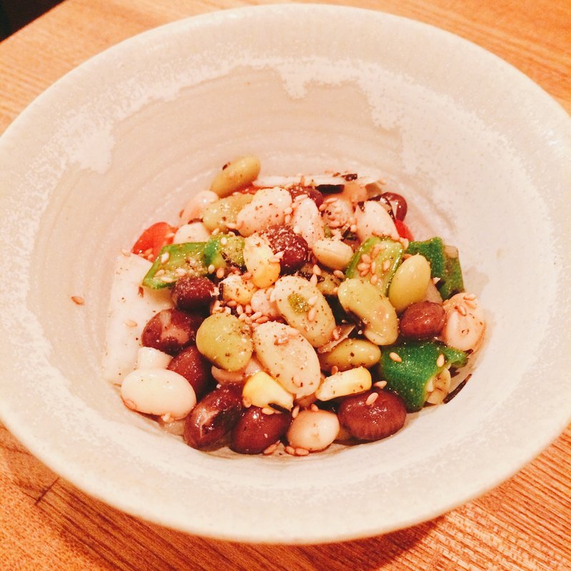 お豆とひじきのマリネサラダ(楽屋 SASAYA)