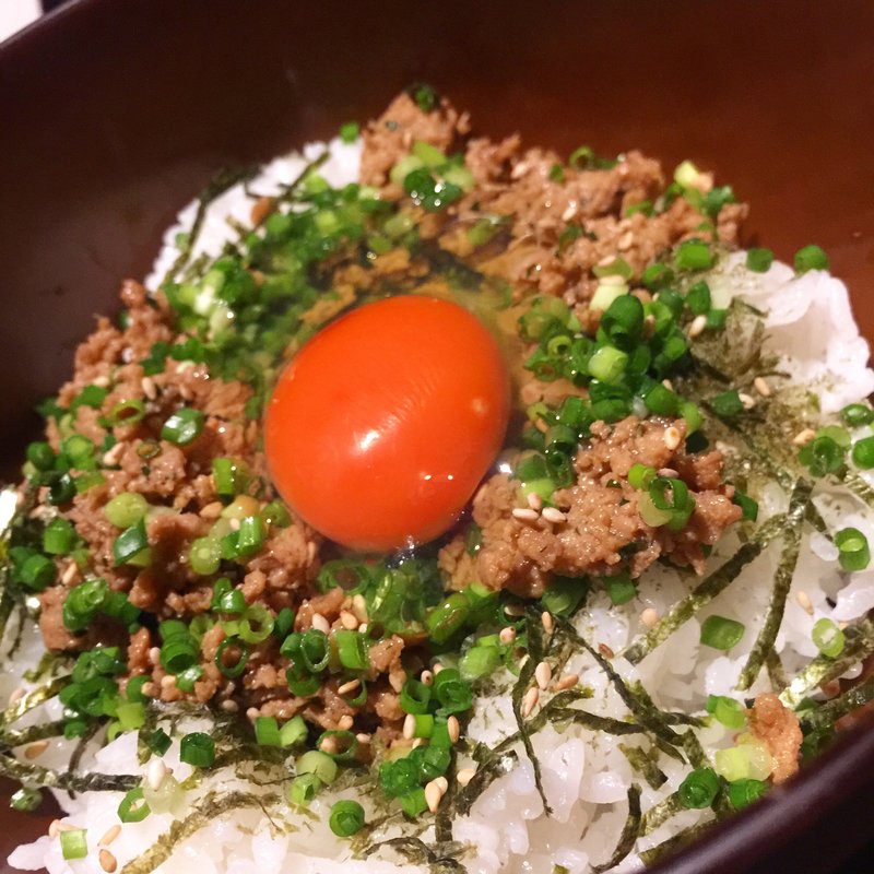 卵かけそぼろごはん(日比谷鳥こまち )