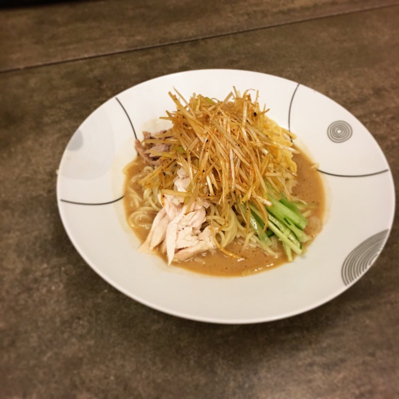 ネギ冷麺(ネギラーメンの恵愛)