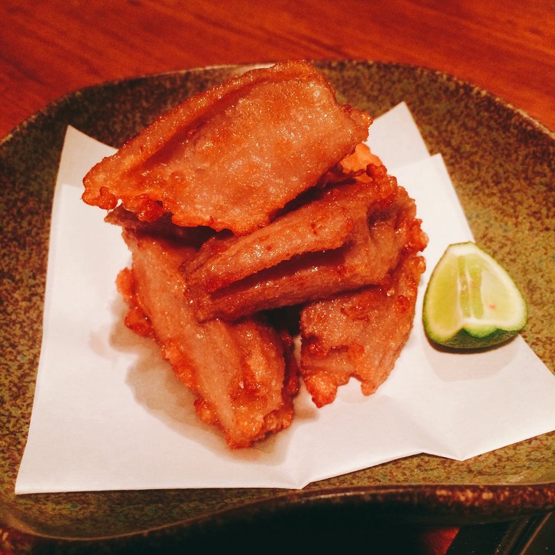 蓮根の唐揚げ(成吉思汗ふじや)