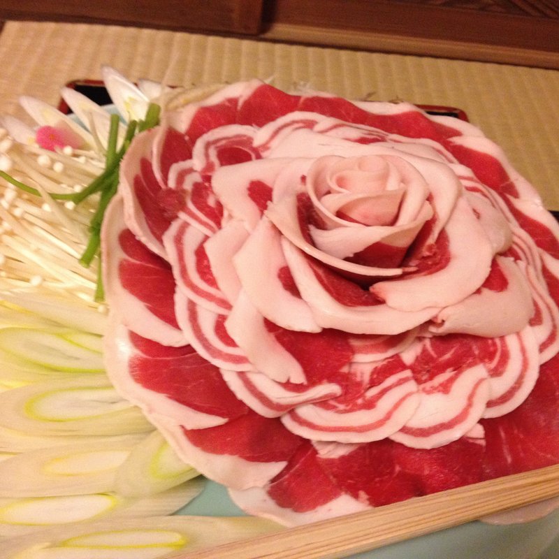 ぼたん鍋(畑かく （はたかく）)