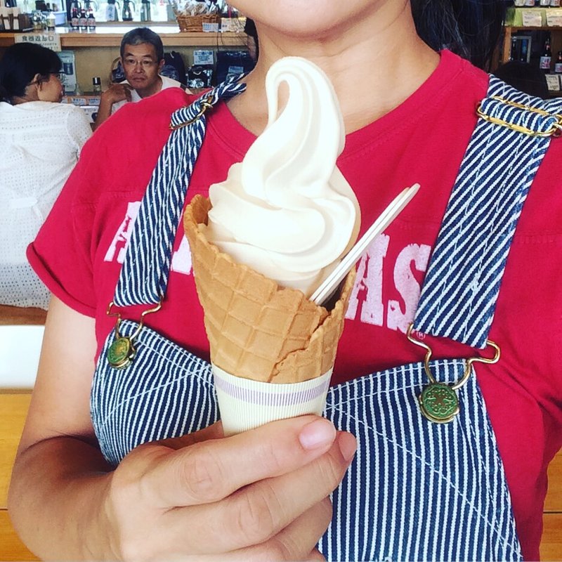 醤油ソフト(醤遊王国 本店)