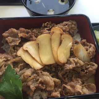 松茸牛丼セット(吉野家 阪南鳥取店)