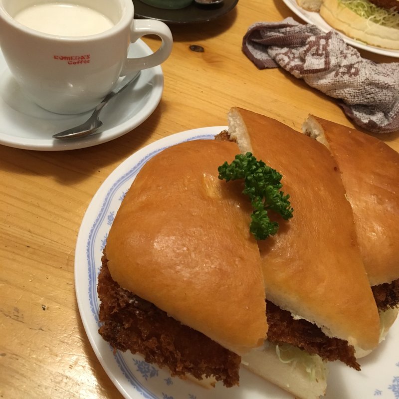 みそカツサンド(コメダ珈琲店 川崎武蔵中原店)