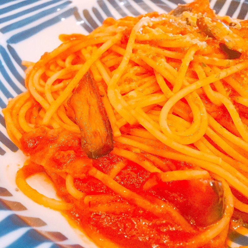 ナスとトマトのナポリタン(長崎ピエトロ 時津店 )