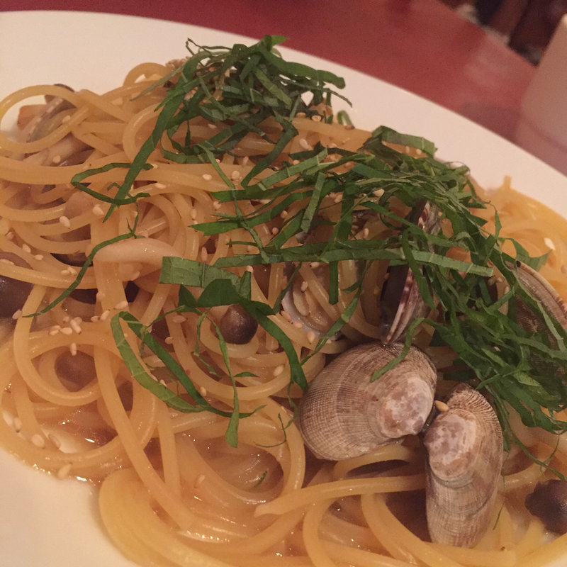 あさりの和風スパゲティ(Ventuno Tokyo)