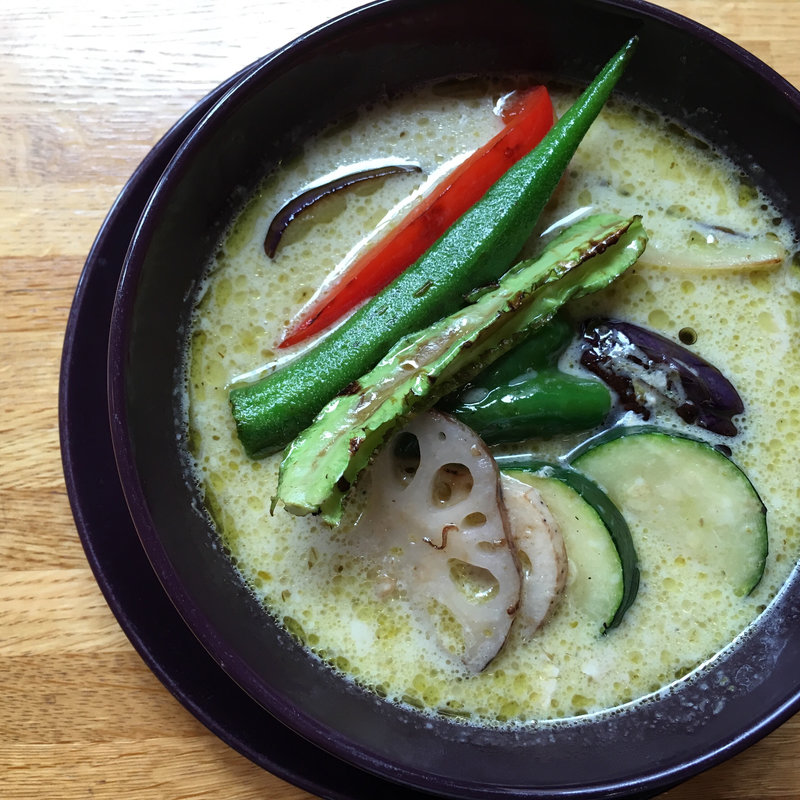 グリーンカレー(ブックスバニー)