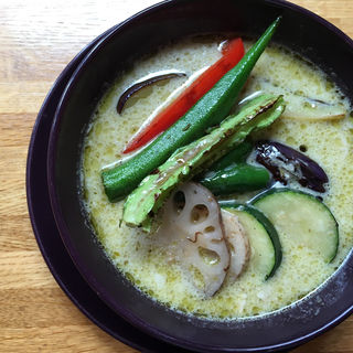 グリーンカレー(ブックスバニー)