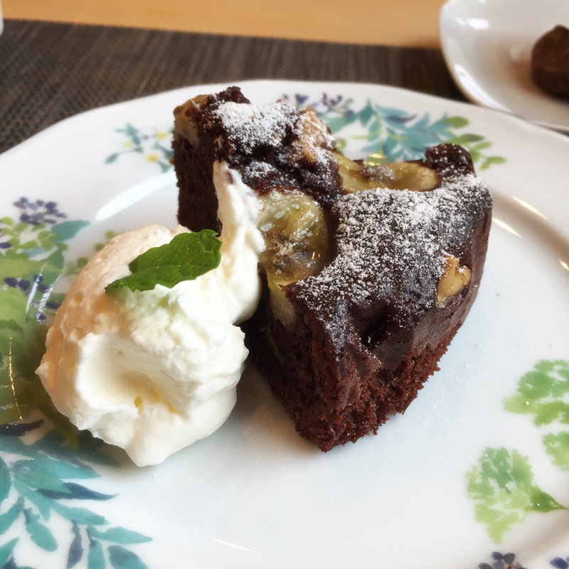 日替わりケーキ チョコバナナ(豆カフェ)