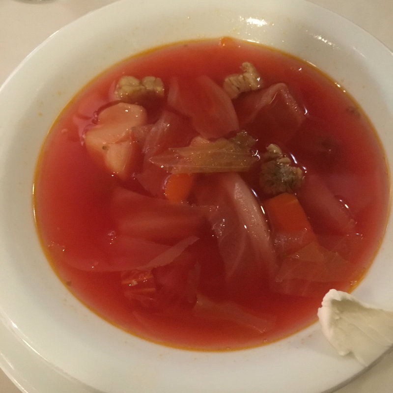 ボルシチ(レストランあすか)