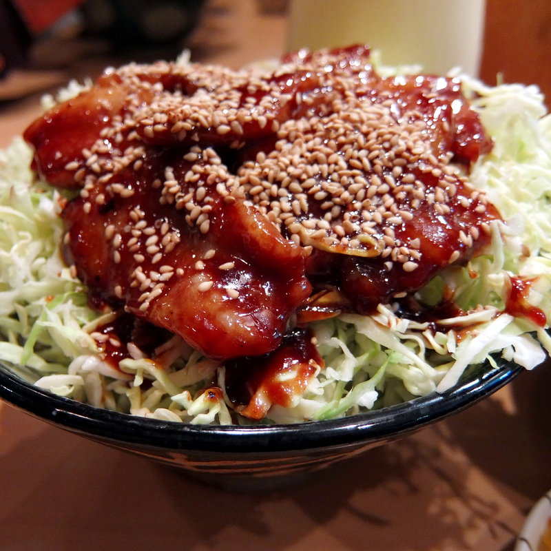 バラ丼(里のうどん 村岡本店)