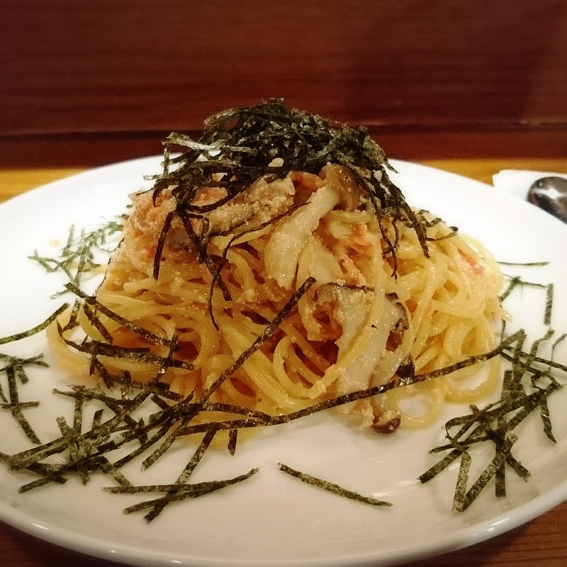 パスタ  明太子クリーム(Solo de Gnome ソロデノーム)