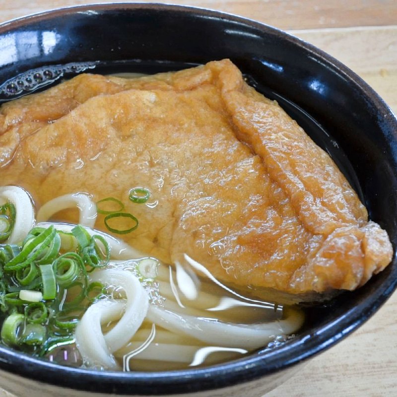 かけそのまま+お揚げ(讃岐うどん　おおまえ )