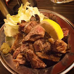 地鶏炭火焼ハーフ(地鶏炭火焼 二代目 猿や)