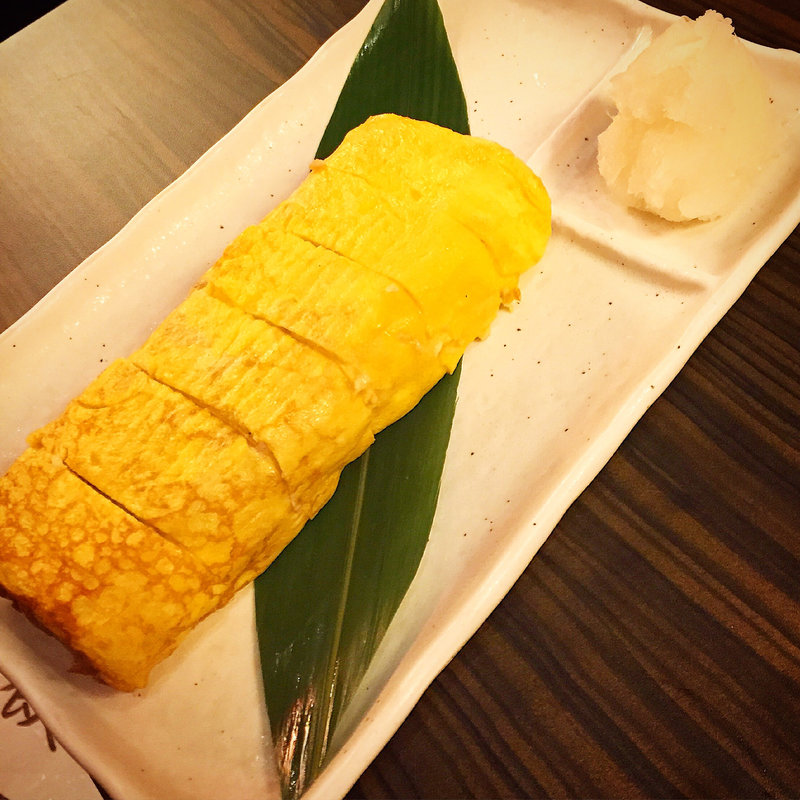 厚焼き玉子(地鶏炭火焼 二代目 猿や)