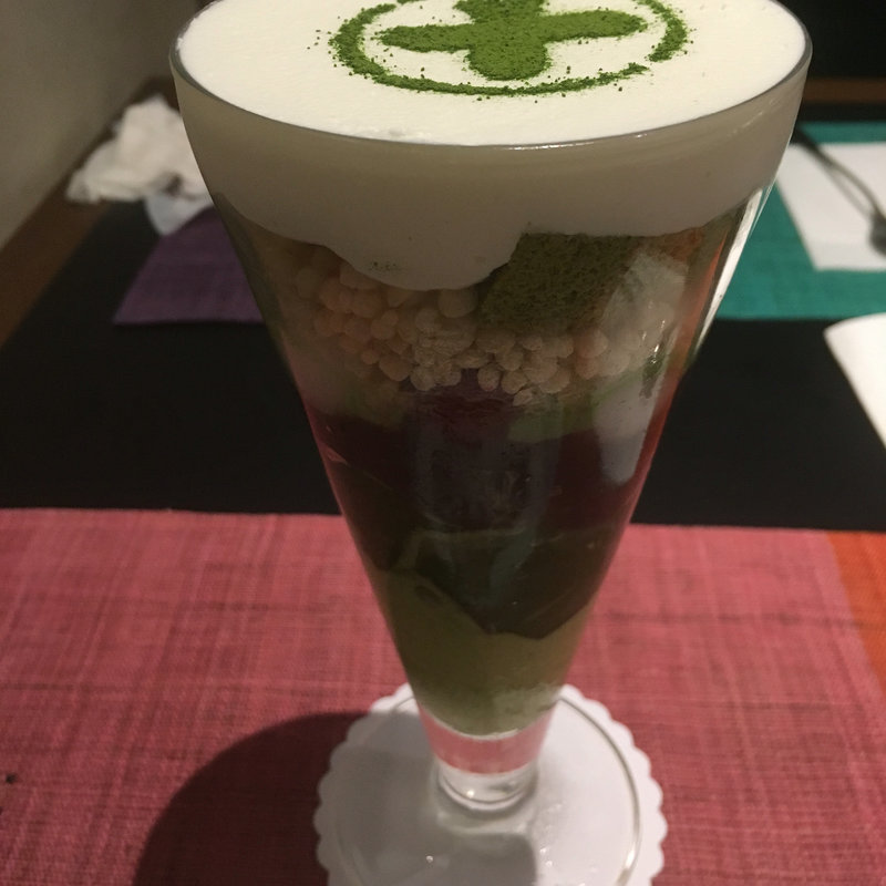 抹茶パフェ(中村藤吉本店)