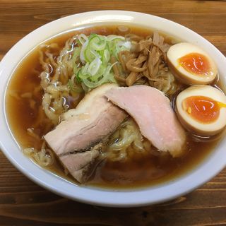醤油味玉らー麺(くじら食堂 )