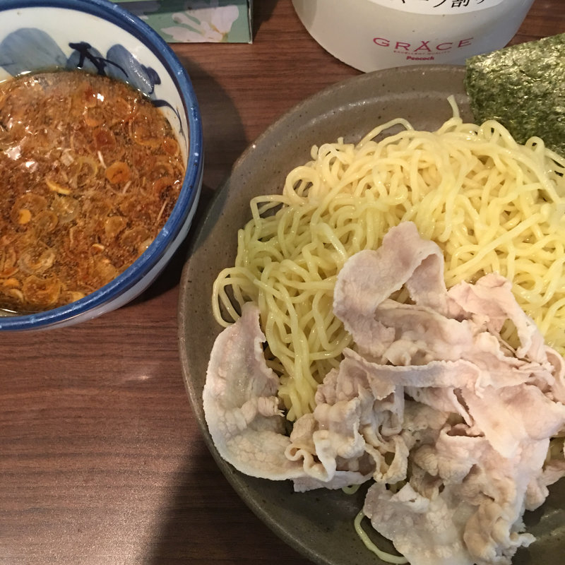 豚しゃぶつけ麺（中）(赤坂麺道いってつ)