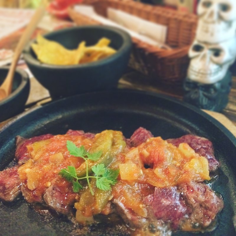 牛サガリのトマタード(エルボラーチョ・カンティーナ 博多店)