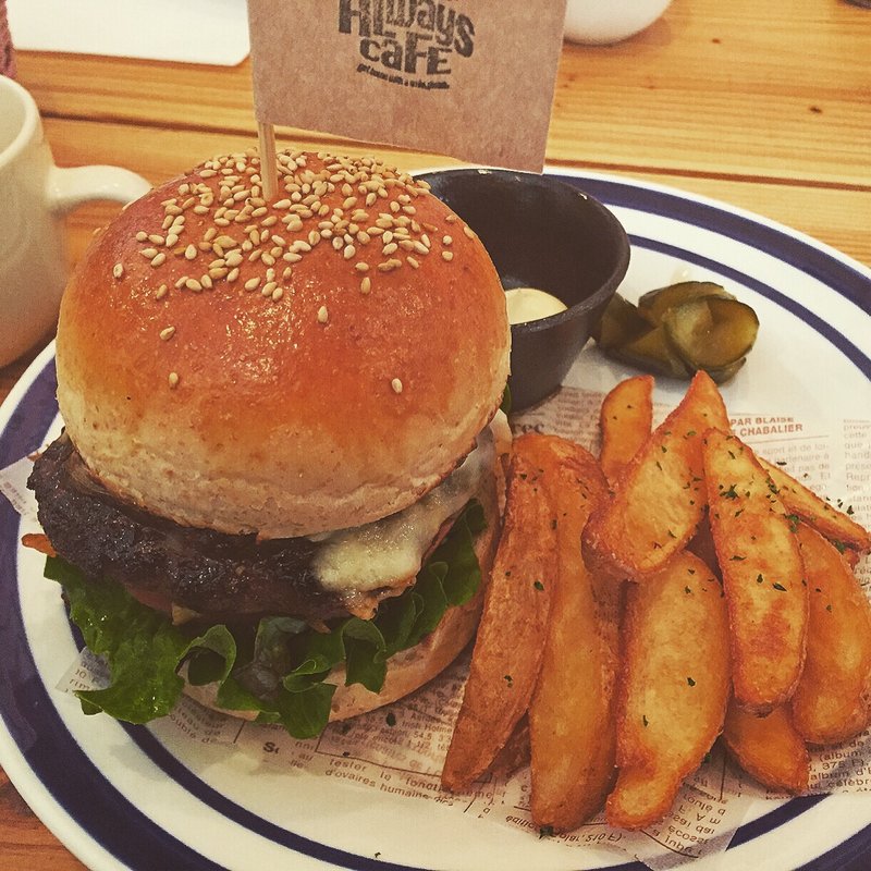 ハンバーガー(Always cafe)