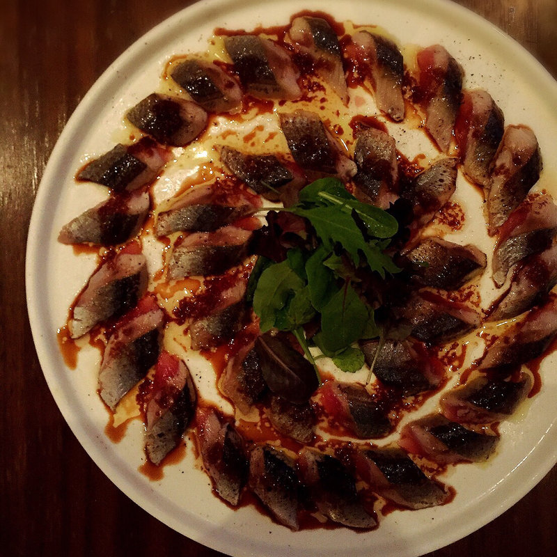 秋刀魚のカルパッチョ(バー 832(hachimitsu))