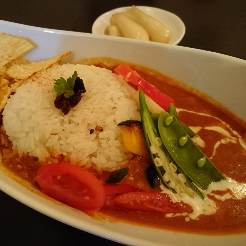 特製バターココナッツチキンカレー (ランチ 前菜 デザート付き)(食堂cafe パーラー タカサゴ)