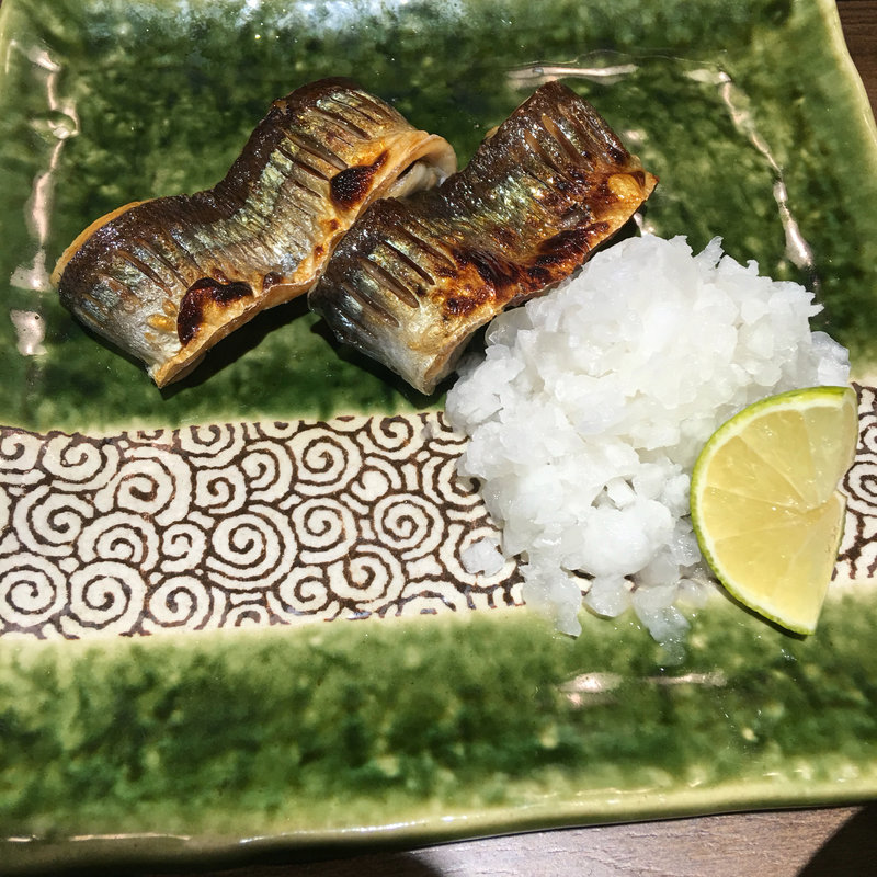 新秋刀魚塩焼き(おでん 俺のだし)