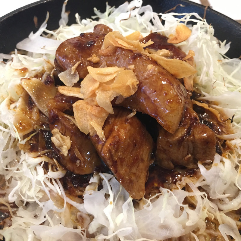 辛口コマトン定食(東京トンテキ　札幌店)