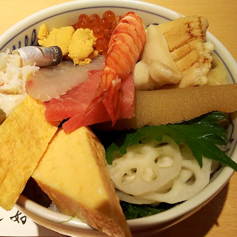 特選北海丼(築地 すし好 築地場外市場店 )