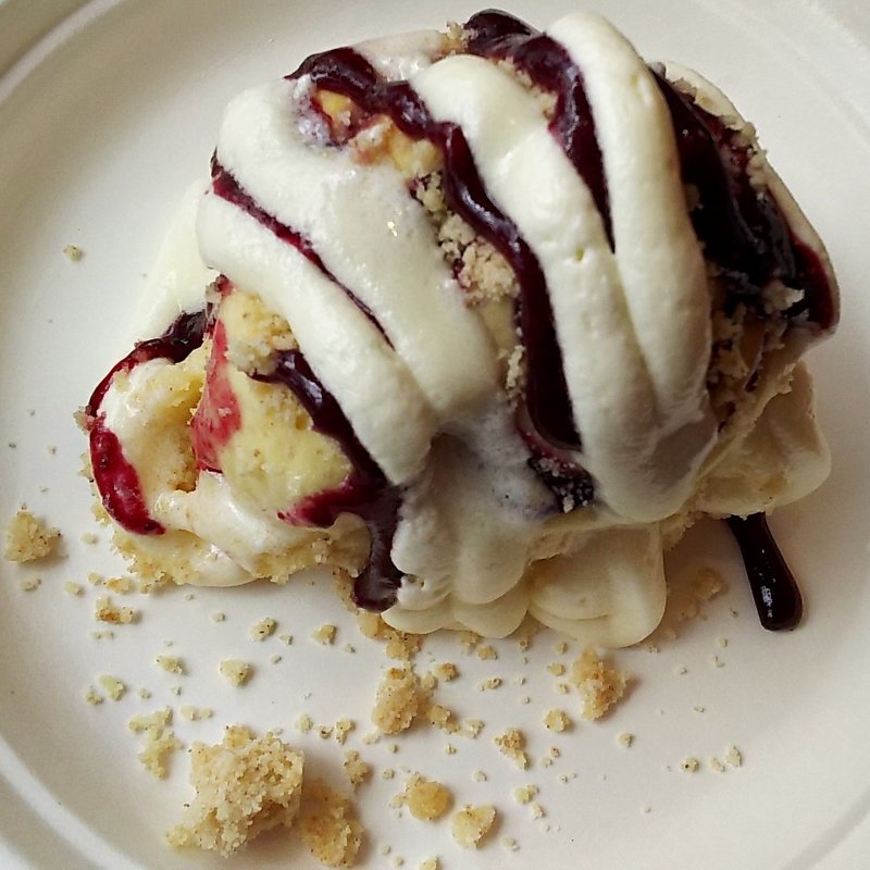 ブルーベリークランブルミニボン(シナボン・シアトルズベストコーヒー 六本木店)