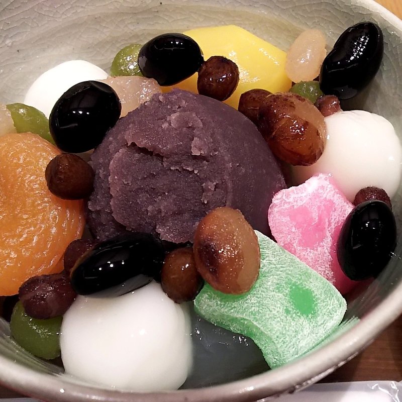 あんみつ(源 吉兆庵 銀座本店 （みなもと きっちょうあん）)