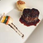 島根県出雲和牛(A4)フィレ肉のステーキ　黒トリュフ香るペリグーソース