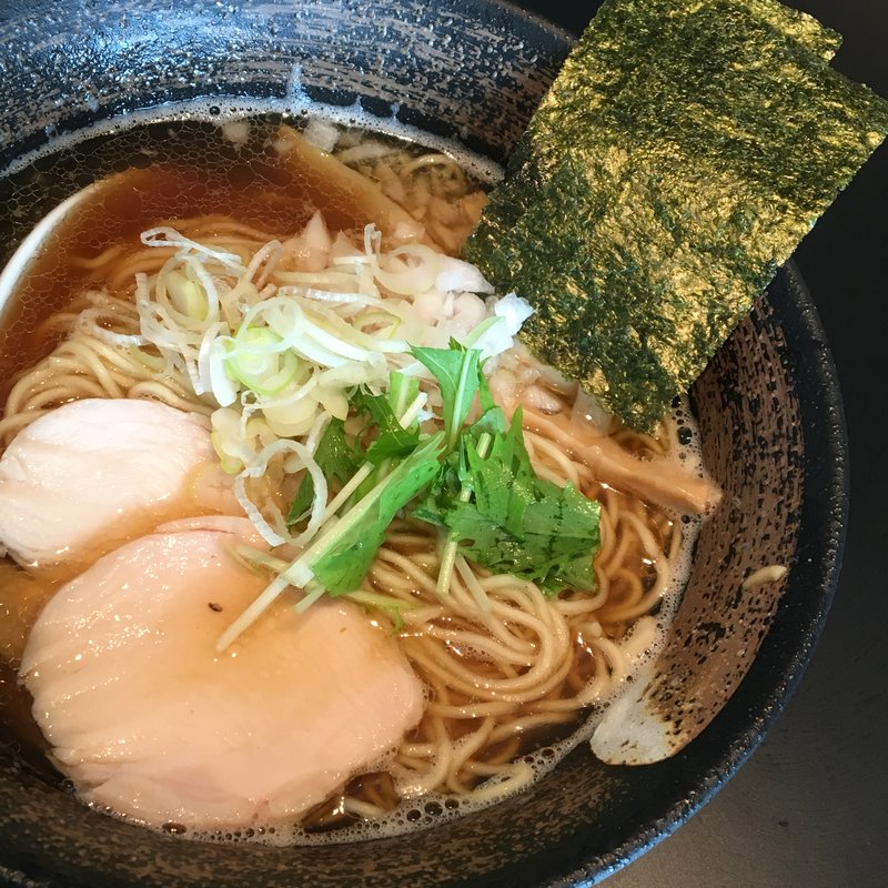 和風煮干し鶏そば(麵屋武一　汐留シティセンター店)