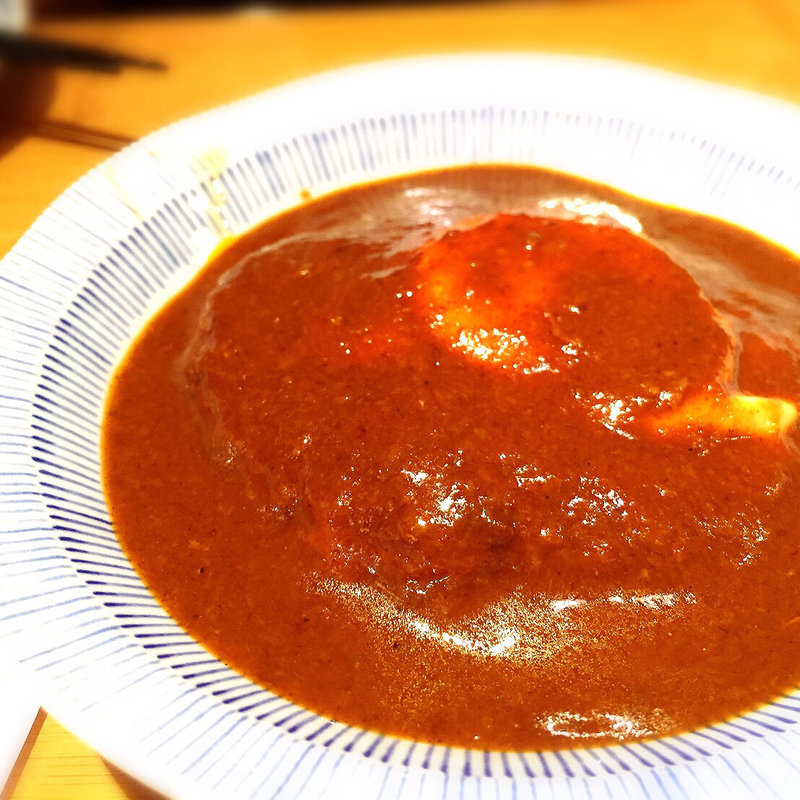 手造りハンバーグ目玉焼のせ(ここら屋 中目黒店 )