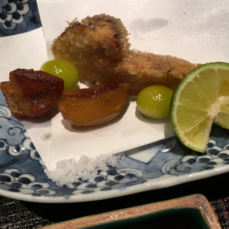 おまかせ（揚げ物）(くろぎ （【旧店名】湯島 一二一）)