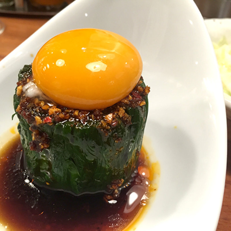 にらー玉(やきとり家すみれ 蒲田店 )