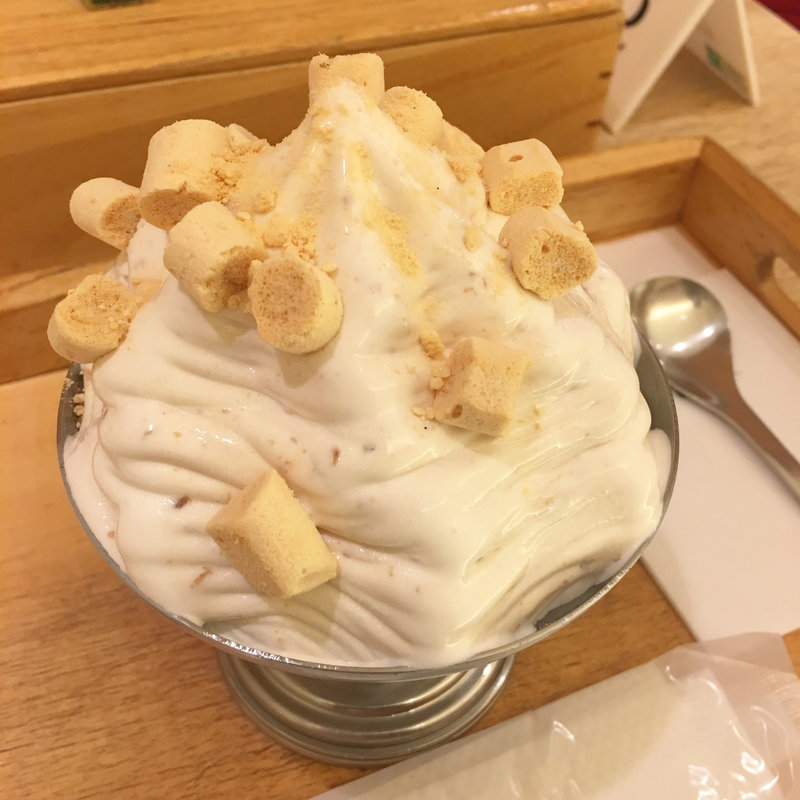 ケーキソフトモンブラン(マールブランシュ カフェ )