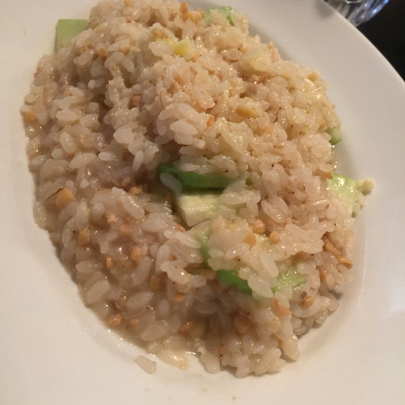 青瓜の五穀米リゾット(京野菜イタリアンバール　UNO （ウーノ）)