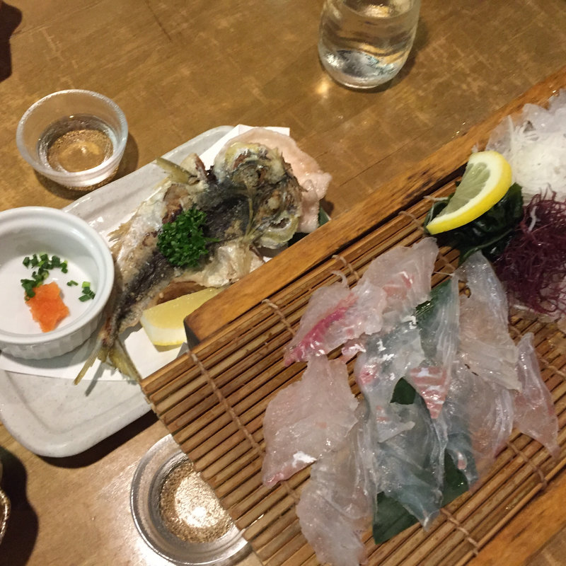 刺身(釣船茶屋 ざうお目黒店)