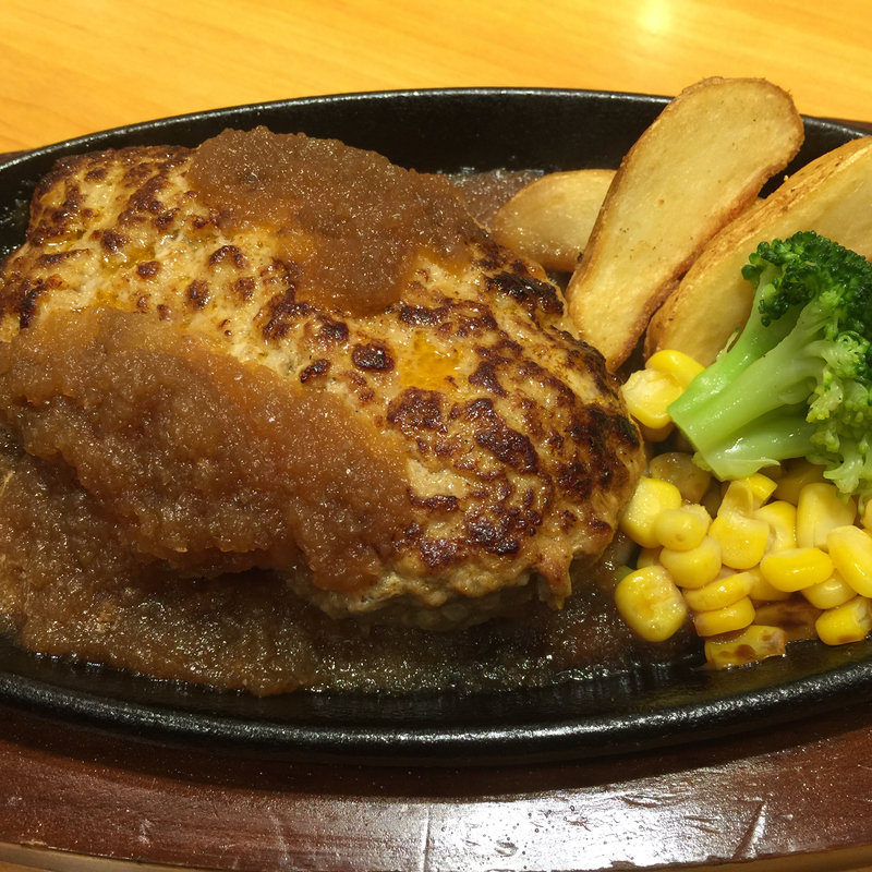 自家製ハンバーグ（ジャンボ）300g(ステーキ宮 京都伏見店 )