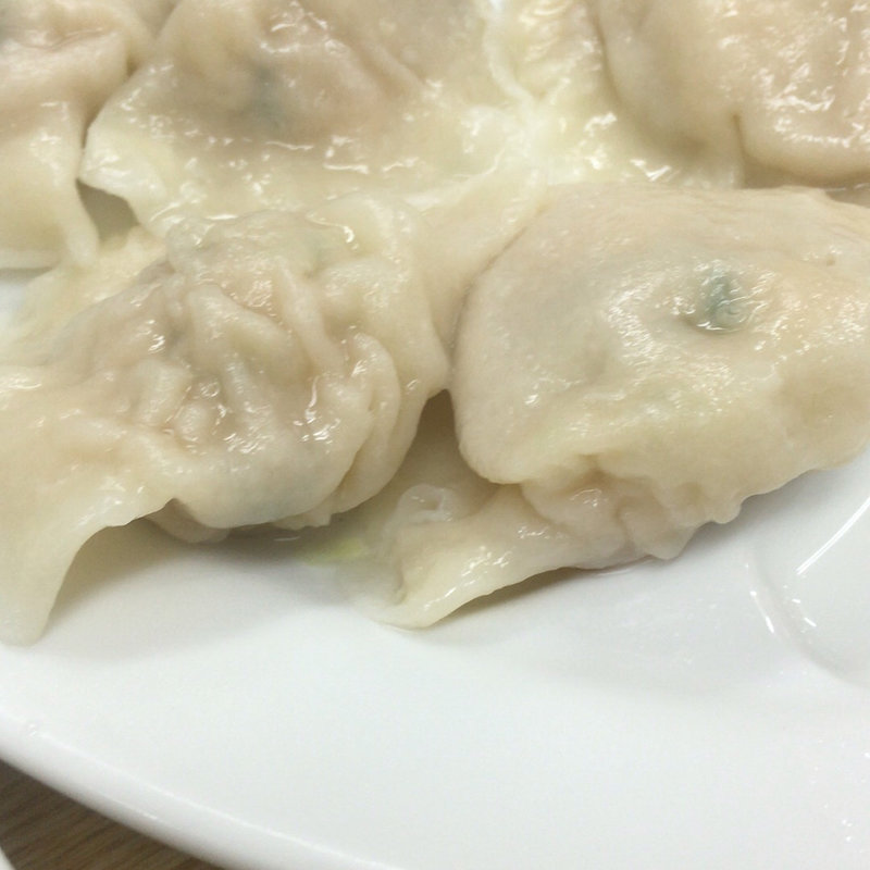 セロリ水餃子(餃子館)