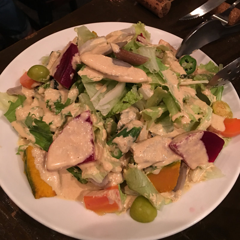 阿武隈高原のサラダ(勘之丞)