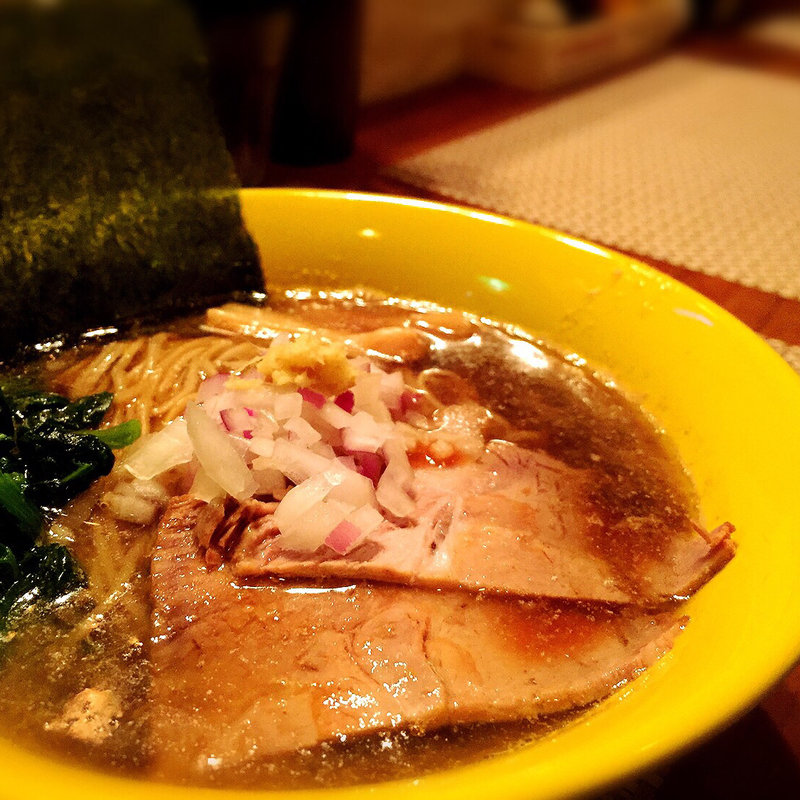 煮干ラーメン(らーめん恵本将裕 神泉店)