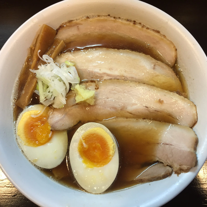 限定B 生姜醤油肉そば(らーめん奏 )