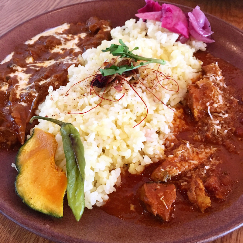 あいがけカレー(Notta cafe)