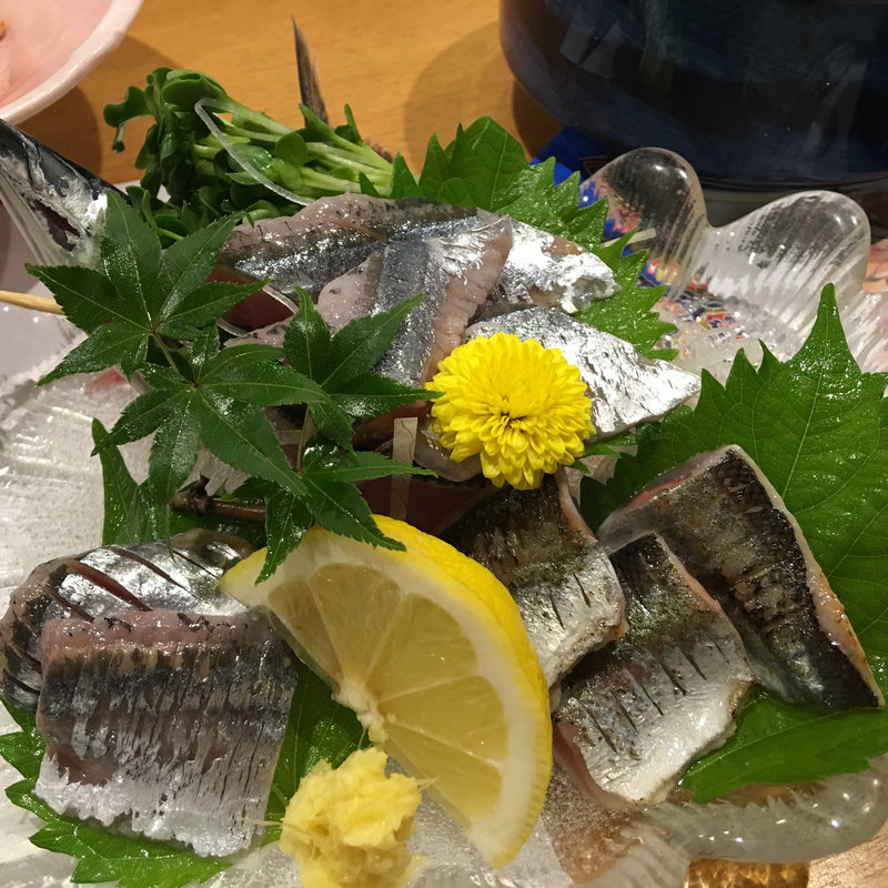 北海道産 新さんま造り(すし和食のお店田まい （たまい）)