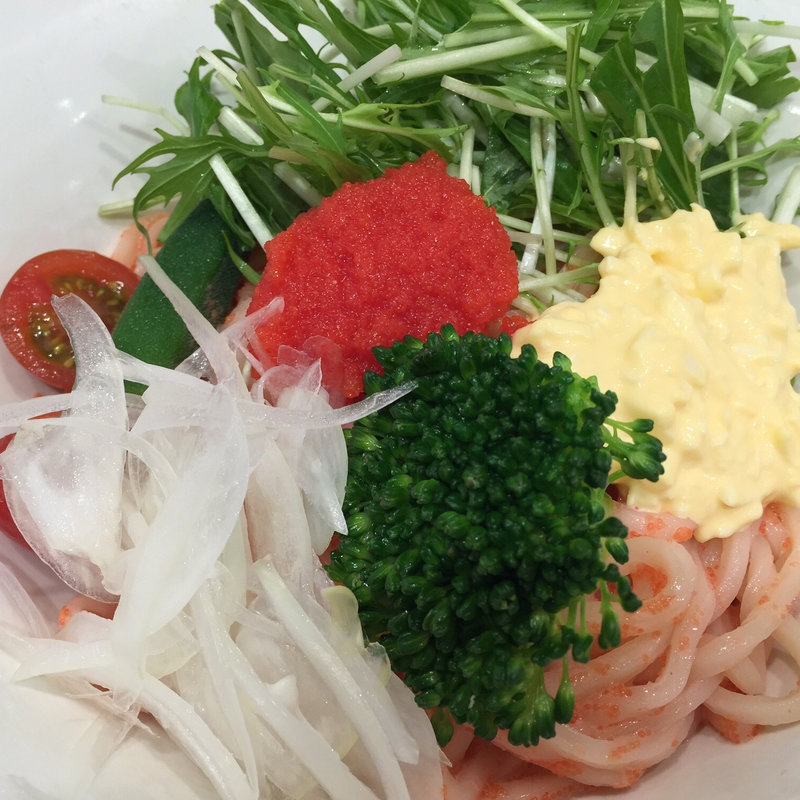 博多明太子タルタルのおうどん(つるとんたん TOP CHEFS)