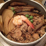 五目釜飯(鳥ぎん 銀座本店)