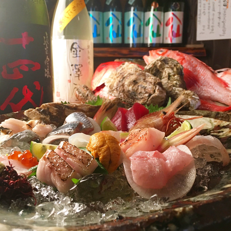 刺身盛り合わせ(新鮮具味 （しんせんぐみ）)